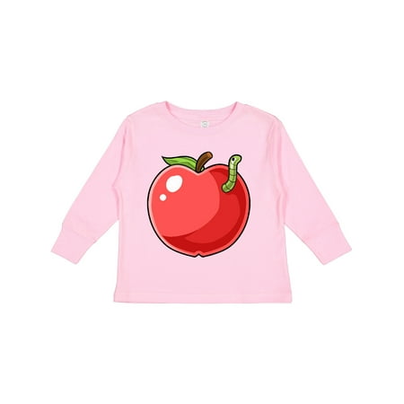 Inktastic Cute Red Apple with Green Worm Gift Toddler Boy or Toddler Girl Long Sleeve T-Shirt
Inktastic Cute Red Apple with Green Worm Gift Toddler Boy or Toddler Girl Long Sleeve T-Shirt