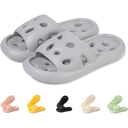 Shower Shoes Women Unisex House Slippers Quick Drying Shower Slippers for Men Non-Slip Bathroom Pool Slides with Holes Indoor Bedroom Shoers Spa Dorm College Cloud Slides
Shower Shoes Women Unisex House Slippers Quick Drying Shower Slippers for Men Non-Slip Bathroom Pool Slides with Holes Indoor Bedroom Shoers Spa Dorm College Cloud Slides