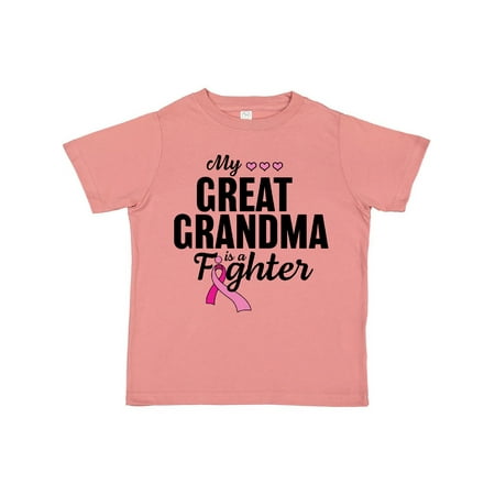 Inktastic Breast Cancer Awareness My Great Grandma is a Fighter Gift Toddler Boy or Toddler Girl T-Shirt
Inktastic Breast Cancer Awareness My Great Grandma is a Fighter Gift Toddler Boy or Toddler Girl T-Shirt