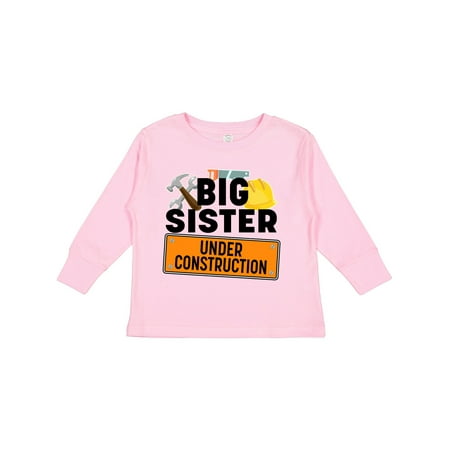 Inktastic Big Sister Under Construction Gift Toddler Toddler Girl Long Sleeve T-Shirt
Inktastic Big Sister Under Construction Gift Toddler Toddler Girl Long Sleeve T-Shirt