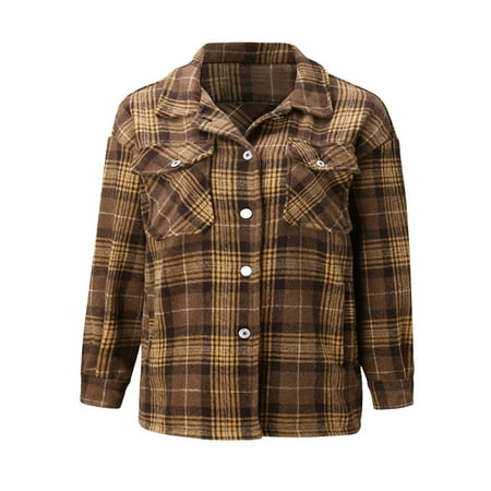 nsendm Kid s Plaid Shirts Long Sleeve Flannel Lapel Button Down Pocketed Shacket Family Matching New Years Pajamas Suit Brown Large
nsendm Kid s Plaid Shirts Long Sleeve Flannel Lapel Button Down Pocketed Shacket Family Matching New Years Pajamas Suit Brown Large