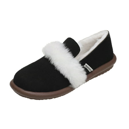Ladies Fashion Fashion Retro Low Top Casual Single Shoes Plush Warm Flat Cotton Shoes Tall Snow Boot Women
Ladies Fashion Fashion Retro Low Top Casual Single Shoes Plush Warm Flat Cotton Shoes Tall Snow Boot Women