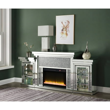 Acme Furniture Noralie Freestanding LED Electric Fireplace with Faux Diamonds
Acme Furniture Noralie Freestanding LED Electric Fireplace with Faux Diamonds