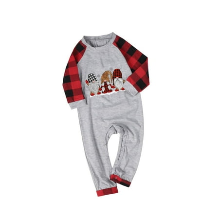 Matching Family Pajamas Sets Christmas Sleepwear Plaid Printed Long Sleeve Tee And Bottom Loungewear (Baby)
Matching Family Pajamas Sets Christmas Sleepwear Plaid Printed Long Sleeve Tee And Bottom Loungewear (Baby)