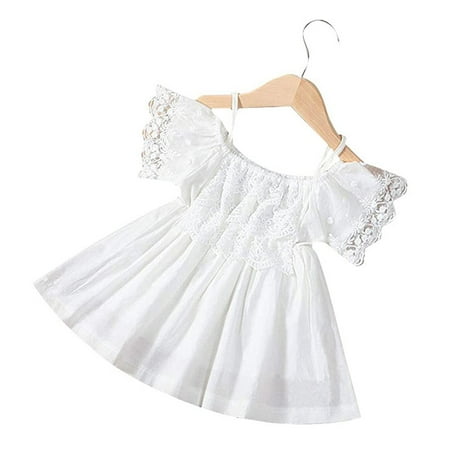 Aayomet Flower Girl Dresses For Wedding Lace Dress Beach Wedding Dress Sundress Baby White Girl Princess Girls Dress&Skirt White 12-18 Months
Aayomet Flower Girl Dresses For Wedding Lace Dress Beach Wedding Dress Sundress Baby White Girl Princess Girls Dress&Skirt White 12-18 Months