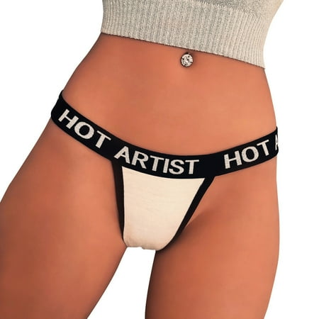 iOPQO Intimates underwear women Women y Lingerie Briefs Underwear Panties T string Thongs Knickers White L
iOPQO Intimates underwear women Women y Lingerie Briefs Underwear Panties T string Thongs Knickers White L