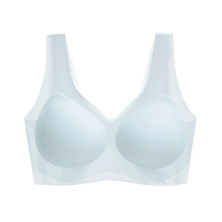 NECHOLOGY Comfort Sleep Bra for Women Wireless Padded Balette Seamless Everyday Bras Seamless Sports Bra Pack Underwear Blue Medium
NECHOLOGY Comfort Sleep Bra for Women Wireless Padded Balette Seamless Everyday Bras Seamless Sports Bra Pack Underwear Blue Medium