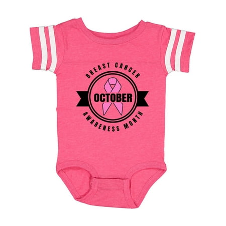 Inktastic October Breast Cancer Awareness Month Badge Gift Baby Boy or Baby Girl Bodysuit
Inktastic October Breast Cancer Awareness Month Badge Gift Baby Boy or Baby Girl Bodysuit