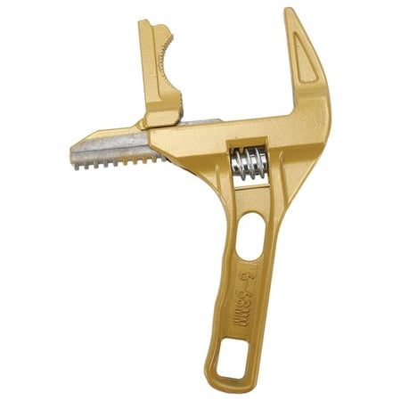 Adjustable Wrench Bathroom Spanner Wrenches Wide 6-68mm Aluminum Alloy Spanner Wrenches Hand Tool A
Adjustable Wrench Bathroom Spanner Wrenches Wide 6-68mm Aluminum Alloy Spanner Wrenches Hand Tool A
