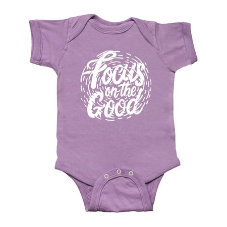 Inktastic Inspirational Quote Focus on the Good in White Text Gift Baby Boy or Baby Girl Bodysuit
Inktastic Inspirational Quote Focus on the Good in White Text Gift Baby Boy or Baby Girl Bodysuit