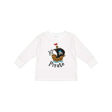 Inktastic Lil Pirate Pirate Ship Blue Bandana Gift Toddler Boy or Toddler Girl Long Sleeve T-Shirt
Inktastic Lil Pirate Pirate Ship Blue Bandana Gift Toddler Boy or Toddler Girl Long Sleeve T-Shirt