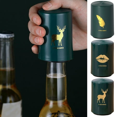 Hesroicy Labor-Saving Bottle Opener Handheld Stainless Steel Automatic Beer Opener - Perfect Kitchen Gadget for Lid Opening
Hesroicy Labor-Saving Bottle Opener Handheld Stainless Steel Automatic Beer Opener - Perfect Kitchen Gadget for Lid Opening
