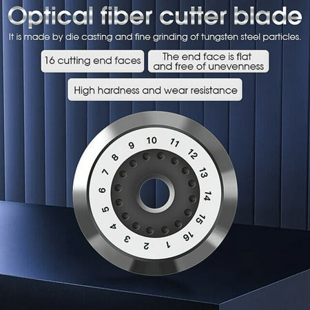 Ftth Fiber Optic Cutting Machine Blade Replacement Blade16 Bit End Face Blade X0 S2 30S
Ftth Fiber Optic Cutting Machine Blade Replacement Blade16 Bit End Face Blade X0 S2 30S
