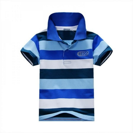 Clearance!Kids Boys Striped Clothes Summer T-Shirts School Children Clothing Cotton Short Sleeve Turn-down Collar Sports Tops Size 1-7Yrs
Clearance!Kids Boys Striped Clothes Summer T-Shirts School Children Clothing Cotton Short Sleeve Turn-down Collar Sports Tops Size 1-7Yrs