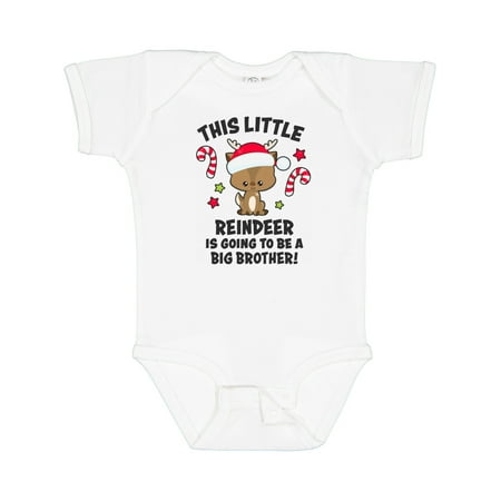 Inktastic This Litte Reindeer is Going to Be a Big Brother Gift Baby Boy Bodysuit
Inktastic This Litte Reindeer is Going to Be a Big Brother Gift Baby Boy Bodysuit