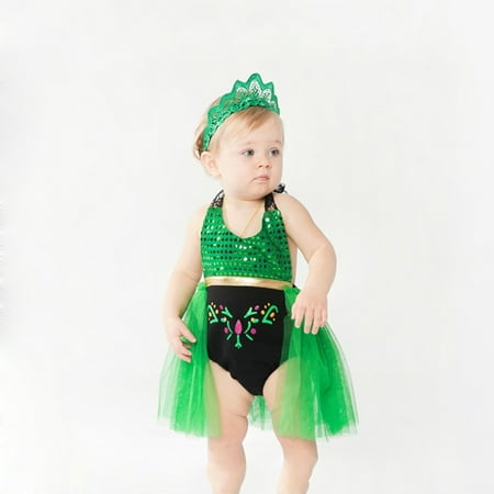 QISIWOLE Toddler Kids Girls Lace Sling Mermaid Pattern Fashion Romper Jumpsuit Skirt Suit rollbacks
QISIWOLE Toddler Kids Girls Lace Sling Mermaid Pattern Fashion Romper Jumpsuit Skirt Suit rollbacks