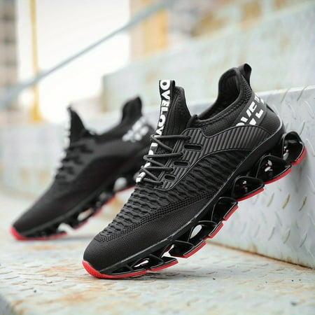 Men s Blade Sneakers Slip-on Sneakers With Shoelaces - Odor-resistant Athletic Shoes - Lightweight And Breathable-黑色||43码
Men s Blade Sneakers Slip-on Sneakers With Shoelaces - Odor-resistant Athletic Shoes - Lightweight And Breathable-黑色||43码