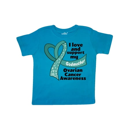 Inktastic Ovarian Cancer Awareness I Love and Support My Godmother Gift Toddler Boy or Toddler Girl T-Shirt
Inktastic Ovarian Cancer Awareness I Love and Support My Godmother Gift Toddler Boy or Toddler Girl T-Shirt