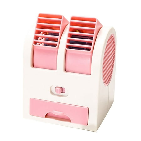 Herrnalise Portable Battery Powered/USB Air Conditioner Fan Dual Bladeless Safe Mini Fan Home Eletronics Clearance
Herrnalise Portable Battery Powered/USB Air Conditioner Fan Dual Bladeless Safe Mini Fan Home Eletronics Clearance