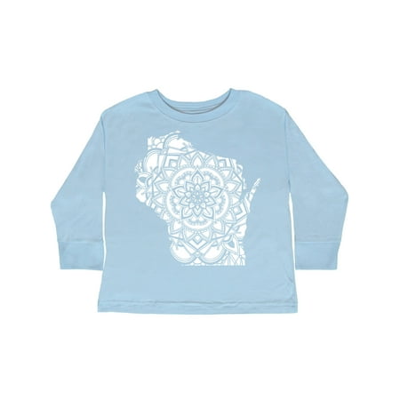 Inktastic Wisconsin Silhouette Mandala Gift Toddler Boy or Toddler Girl Long Sleeve T-Shirt
Inktastic Wisconsin Silhouette Mandala Gift Toddler Boy or Toddler Girl Long Sleeve T-Shirt