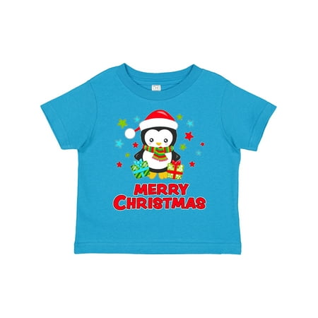 Inktastic Merry Christmas Penguin in Santa Hat with Gifts Gift Toddler Boy or Toddler Girl T-Shirt
Inktastic Merry Christmas Penguin in Santa Hat with Gifts Gift Toddler Boy or Toddler Girl T-Shirt
