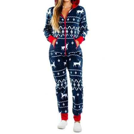 Musuos Women Christmas Non-Footed Hooded Pajama Onesie Cute Fall & Winter Sleepwear
Musuos Women Christmas Non-Footed Hooded Pajama Onesie Cute Fall & Winter Sleepwear