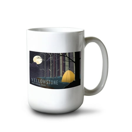 15 fl oz Ceramic Mug Yellowstone National Park Wyoming Camping by Cliffside Pop Sky Dishwasher & Microwave Safe
15 fl oz Ceramic Mug Yellowstone National Park Wyoming Camping by Cliffside Pop Sky Dishwasher & Microwave Safe