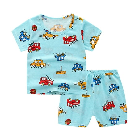 Fesfesfes Toddler Boys Cartoon Print Pattern Short Sleeve Clothes Summer Two-piece Sute
Fesfesfes Toddler Boys Cartoon Print Pattern Short Sleeve Clothes Summer Two-piece Sute