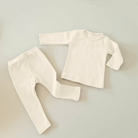 Hunpta Newborn Infant Baby Girls Boys Autumn Solid Cotton Long Sleeve Long Pants Sleepwear Set Outfits Clothes
Hunpta Newborn Infant Baby Girls Boys Autumn Solid Cotton Long Sleeve Long Pants Sleepwear Set Outfits Clothes