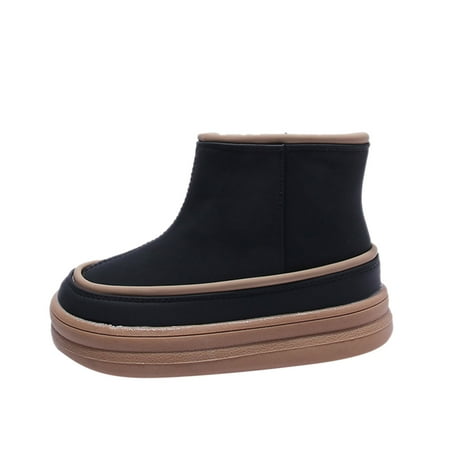 Jdefeg Little Girl Rain Boots Fashiona Winter Children Boots For Boys And Girls Non Slip Thick Soles Flat Bottoms Round Toe Solid Side Zippers Simple Design Girls Fuzzy Boots Size 8 Pu Black 35
Jdefeg Little Girl Rain Boots Fashiona Winter Children Boots For Boys And Girls Non Slip Thick Soles Flat Bottoms Round Toe Solid Side Zippers Simple Design Girls Fuzzy Boots Size 8 Pu Black 35
