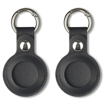 2Pcs Case Compatible for PU Leather Skin Cover with Keychain Holder Key Ring for Air Tag Accessories Black
2Pcs Case Compatible for PU Leather Skin Cover with Keychain Holder Key Ring for Air Tag Accessories Black