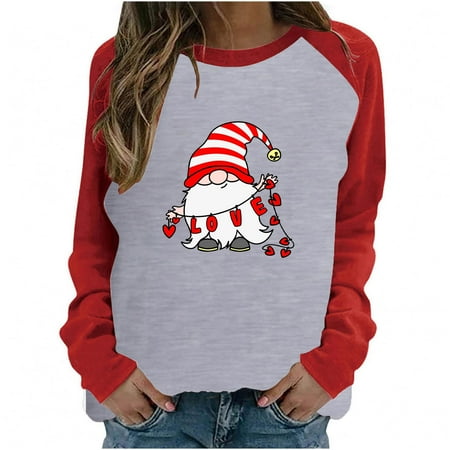 Womens Long Sleeves Blouse Valentine s Day Fashion Love Printing Patchwork Sleeve Pullover Casual Loose Round Neck Ladies Tunics Sweatshirt Top
Womens Long Sleeves Blouse Valentine s Day Fashion Love Printing Patchwork Sleeve Pullover Casual Loose Round Neck Ladies Tunics Sweatshirt Top