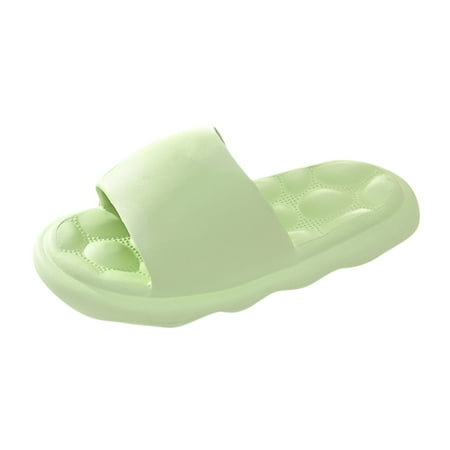 Cathalem Fashion Four Seasons Women Slippers Flat Bottom Non Slip Soft Home Massage Comfortable Solid Color Simple Mint Green 39
Cathalem Fashion Four Seasons Women Slippers Flat Bottom Non Slip Soft Home Massage Comfortable Solid Color Simple Mint Green 39