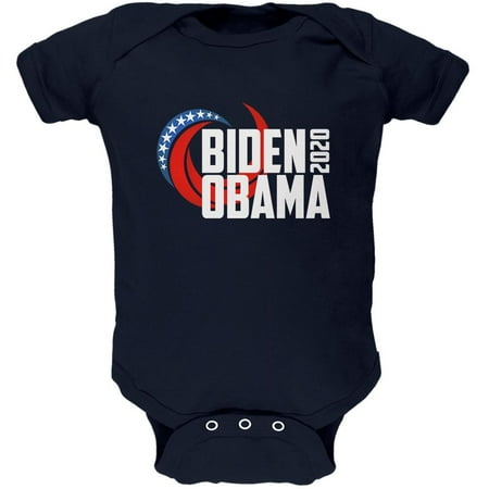 Presidential Election 2020 Biden Obama Swoosh Soft Baby One Piece Navy 3-6 M
Presidential Election 2020 Biden Obama Swoosh Soft Baby One Piece Navy 3-6 M
