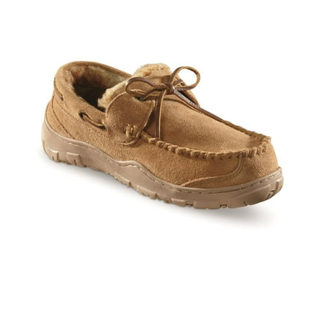 Guide Gear Suede Leather Moccasins for Men Bedroom House Slippers Indoor and Outdoor Shoes
Guide Gear Suede Leather Moccasins for Men Bedroom House Slippers Indoor and Outdoor Shoes