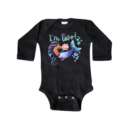 Inktastic I m Two! 2nd Birthday Pink and Blue Mermaid Gift Baby Boy or Baby Girl Long Sleeve Bodysuit
Inktastic I m Two! 2nd Birthday Pink and Blue Mermaid Gift Baby Boy or Baby Girl Long Sleeve Bodysuit