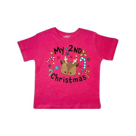 Inktastic My 2nd Christmas Cute Reindeer with Candy Canes Gift Toddler Boy or Toddler Girl T-Shirt
Inktastic My 2nd Christmas Cute Reindeer with Candy Canes Gift Toddler Boy or Toddler Girl T-Shirt