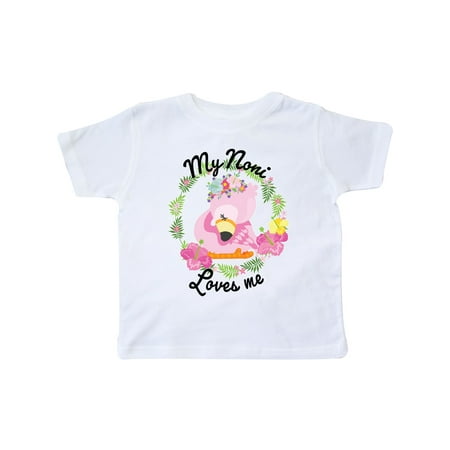 Inktastic Baby Flamingo My Noni Loves Me with Flower Wreath Gift Toddler Boy or Toddler Girl T-Shirt
Inktastic Baby Flamingo My Noni Loves Me with Flower Wreath Gift Toddler Boy or Toddler Girl T-Shirt