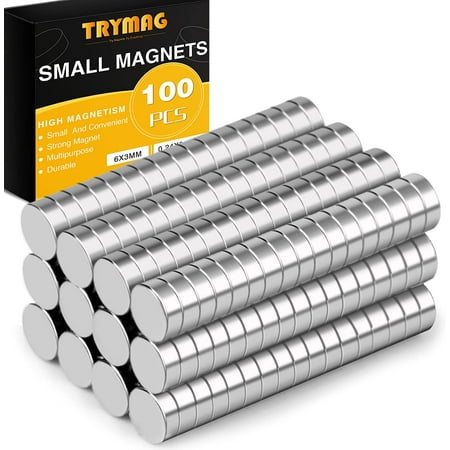 DIYMAG Refrigerator Magnets 100 Pcs Small Round Disc Fridge Magnets Multi-Use Tiny Cylinder Office Magnets for Whiteboard Crafts Dry Erase Board
DIYMAG Refrigerator Magnets 100 Pcs Small Round Disc Fridge Magnets Multi-Use Tiny Cylinder Office Magnets for Whiteboard Crafts Dry Erase Board