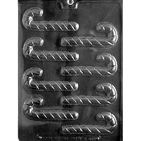 Candyland Crafts Small Candy Canes Chocolate Candy Soap Mold | For Molding Chocolate Soap or Plaster | Food Safe Plastic Durable and Reusable Chocolate Making Mold - C442 - (7 Pack)
Candyland Crafts Small Candy Canes Chocolate Candy Soap Mold | For Molding Chocolate Soap or Plaster | Food Safe Plastic Durable and Reusable Chocolate Making Mold - C442 - (7 Pack)
