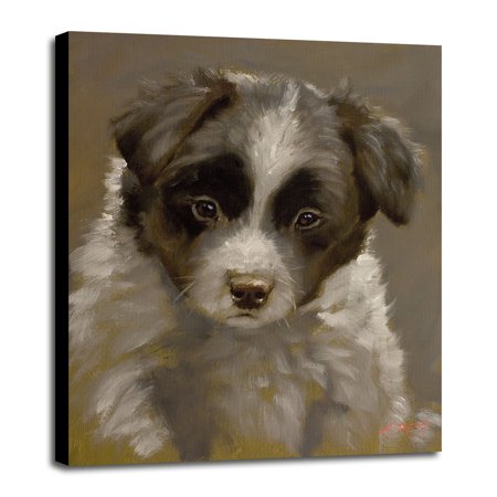 45-JOHSIL126223 Print 20"x16" by John Silver in a Canvas Stretched on 1.5" Bars