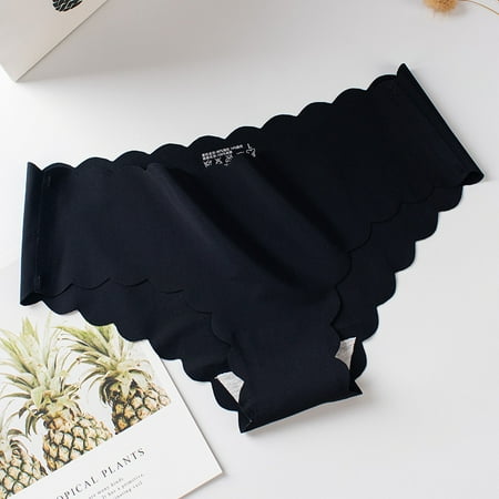 Icesilk Underwear with Seamless Design Lace Design Breathable Durable Comfortable to Wear for Daliy Life XL Black
Icesilk Underwear with Seamless Design Lace Design Breathable Durable Comfortable to Wear for Daliy Life XL Black