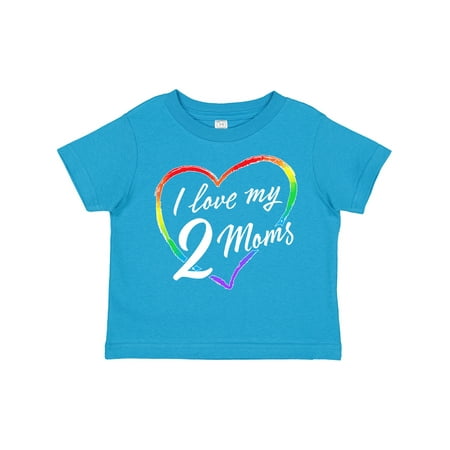Inktastic I Love My 2 Moms with Rainbow Heart Gift Toddler Boy or Toddler Girl T-Shirt
Inktastic I Love My 2 Moms with Rainbow Heart Gift Toddler Boy or Toddler Girl T-Shirt