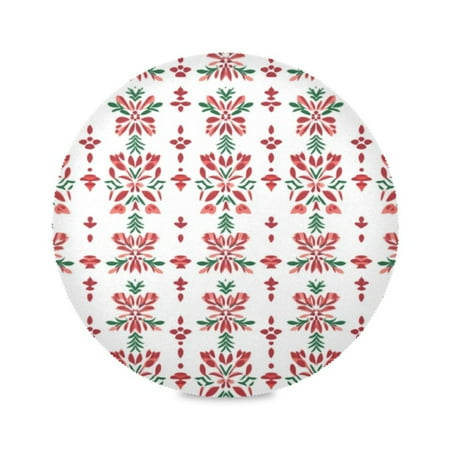 Round Plate Mat 15.4x15.4 Inchesx4 Placemat Table Mat Kitchen Mat Coffee Mat Fabric Thick Strong Wear-Resistant Heat Resistance Christmas Stripes
Round Plate Mat 15.4x15.4 Inchesx4 Placemat Table Mat Kitchen Mat Coffee Mat Fabric Thick Strong Wear-Resistant Heat Resistance Christmas Stripes