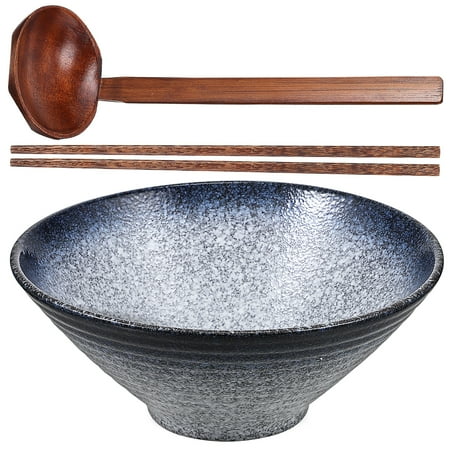 Guiyong Ceramic Ramen Bowl With Spoons Chopsticks Kit Japanese Style Ceramic Tableware
Guiyong Ceramic Ramen Bowl With Spoons Chopsticks Kit Japanese Style Ceramic Tableware