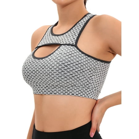 YouLoveIt Women Seamless Sport Bra Wirefree Yoga Bra Racerback High Impact Removable Padded Sports Bra for Women Push Up Shockproof Wirefree Crop Top Sports Bras
YouLoveIt Women Seamless Sport Bra Wirefree Yoga Bra Racerback High Impact Removable Padded Sports Bra for Women Push Up Shockproof Wirefree Crop Top Sports Bras