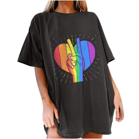 Womens Tops Corset Tops for Women Women s Short Sleeve Valentine s Day Printed Leisure Top Pullover T-shirt White Long Sleeve Shirts for Women Valentine Shirts for Women on Sale Clearance Gray M
Womens Tops Corset Tops for Women Women s Short Sleeve Valentine s Day Printed Leisure Top Pullover T-shirt White Long Sleeve Shirts for Women Valentine Shirts for Women on Sale Clearance Gray M