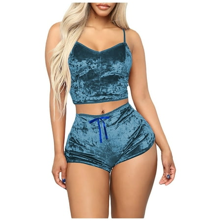 Dtydtpe lingerie for women New Women Deep V Lingerie Velvet Camisole Bow Shorts Set Bra Underwear Light Blue
Dtydtpe lingerie for women New Women Deep V Lingerie Velvet Camisole Bow Shorts Set Bra Underwear Light Blue
