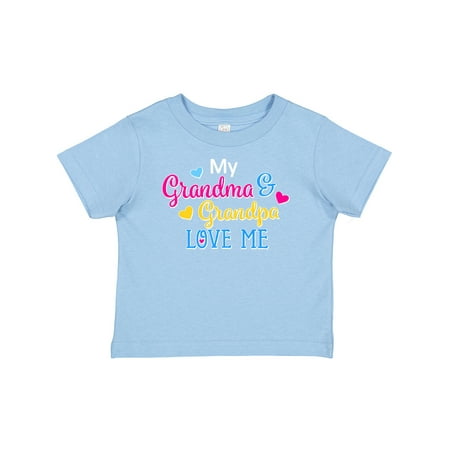 Inktastic My Grandma and Grandpa Love Me with Hearts Gift Baby Boy or Baby Girl T-Shirt
Inktastic My Grandma and Grandpa Love Me with Hearts Gift Baby Boy or Baby Girl T-Shirt