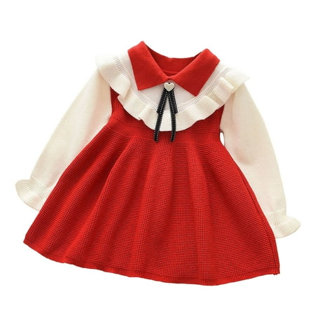 nsendm Winter Clothes for Girls Babys Kids Toddlers Girls Patchwork Bow Cute Sweatshirts for Teen Girls without Hoods Red 5-6 Years
nsendm Winter Clothes for Girls Babys Kids Toddlers Girls Patchwork Bow Cute Sweatshirts for Teen Girls without Hoods Red 5-6 Years